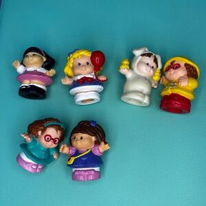 Fisher Price Little People Vintage Figures Lot of 6